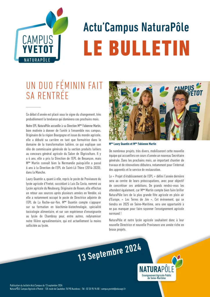 COUVE Bulletin 13 09 24 1